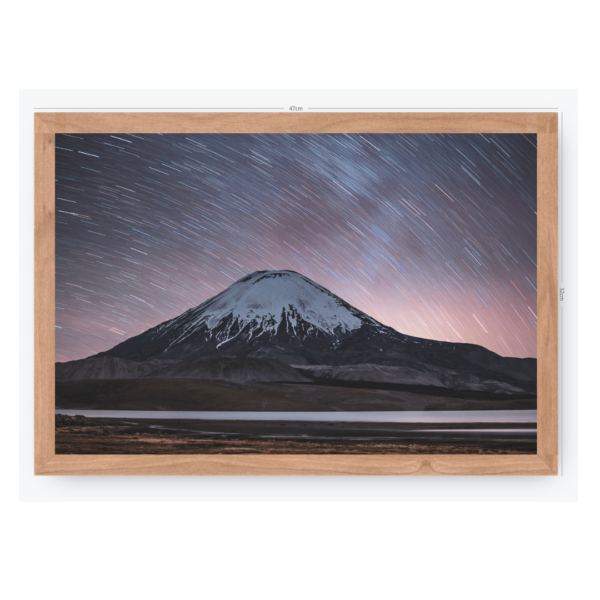 Cuadro Volcán Parinacota (Tamaño mediano)