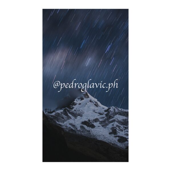 Huascaran bajo las estrellas