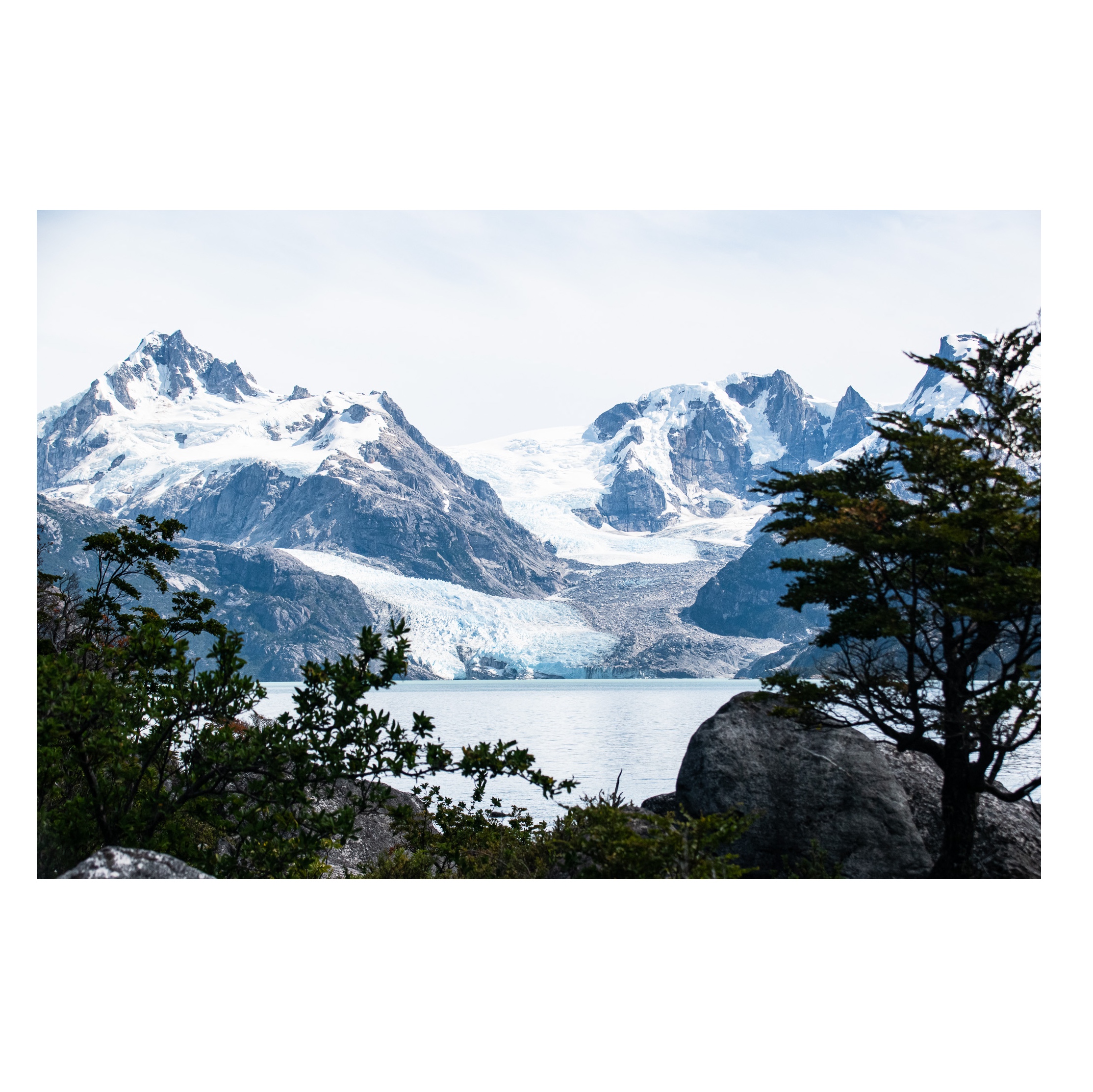 Glaciar los Leones 30x40cm