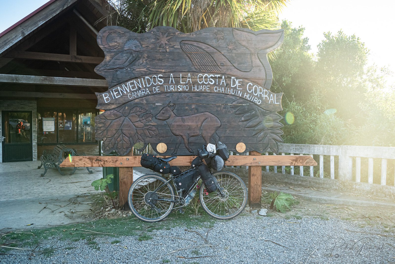 Fotografía del recorrido por la Cordillera de la Costa